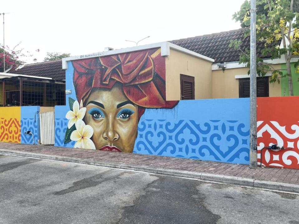 Artwork in Willemstad, Curaçao