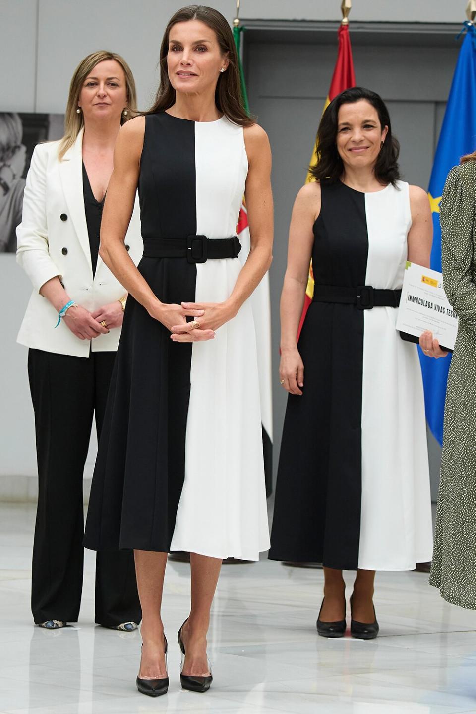 Queen Letizia of Spain attends the  'Reina Letizia 202' awards at the Asamblea de Extremadura on May 04, 2022 in Merida, Spain.