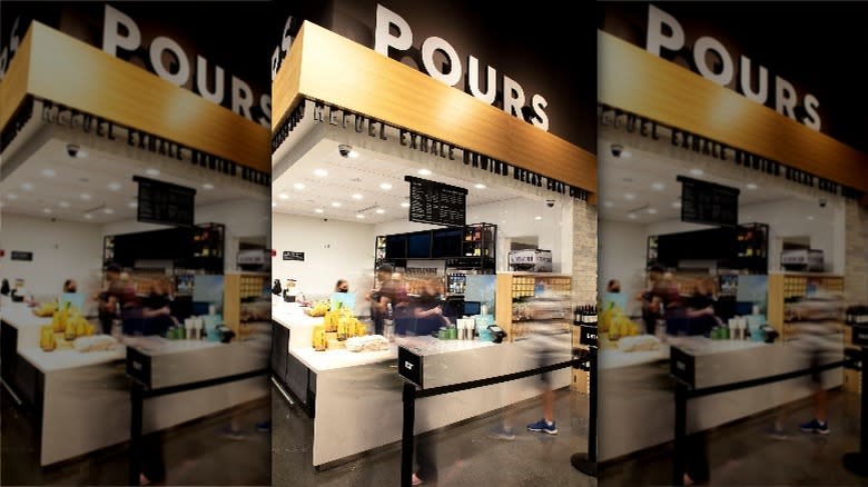 Pours Cafe inside a Publix in Florida