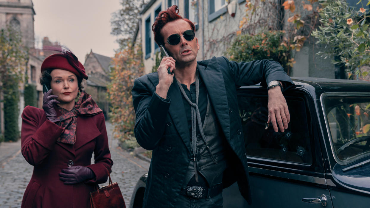  David Tennant in Good Omens season 2 