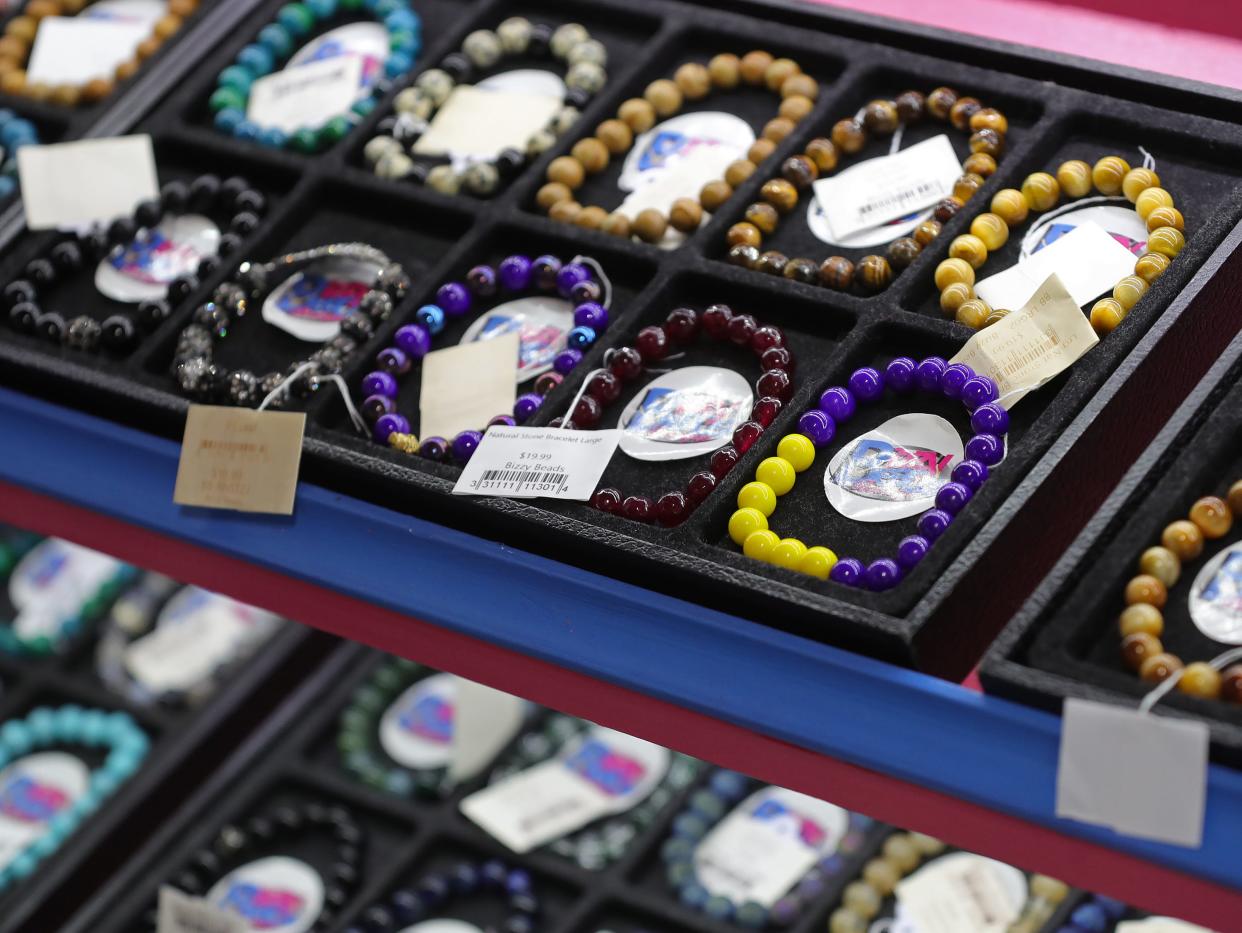 Bizzy Beads inside Northside Marketplace, Thursday, Nov. 9, 2023, in Akron, Ohio.