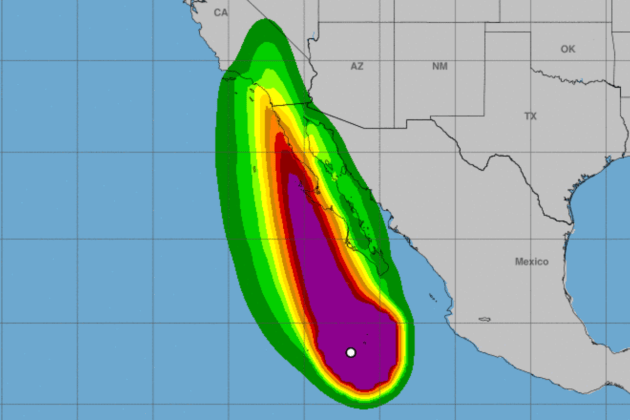 Hurricane Hilary prompts California's first tropical storm watch