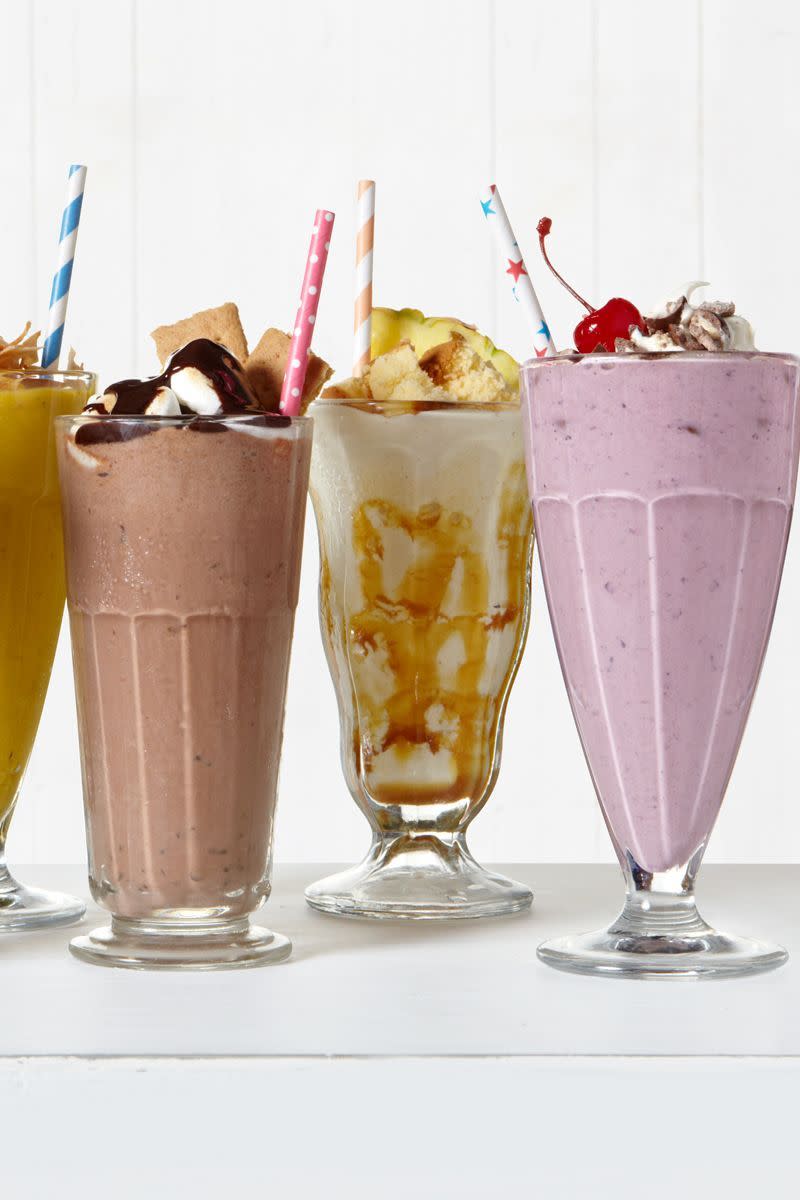 S'mores, Pineapple Bourbon, and Cherry Malt Summer Shakes