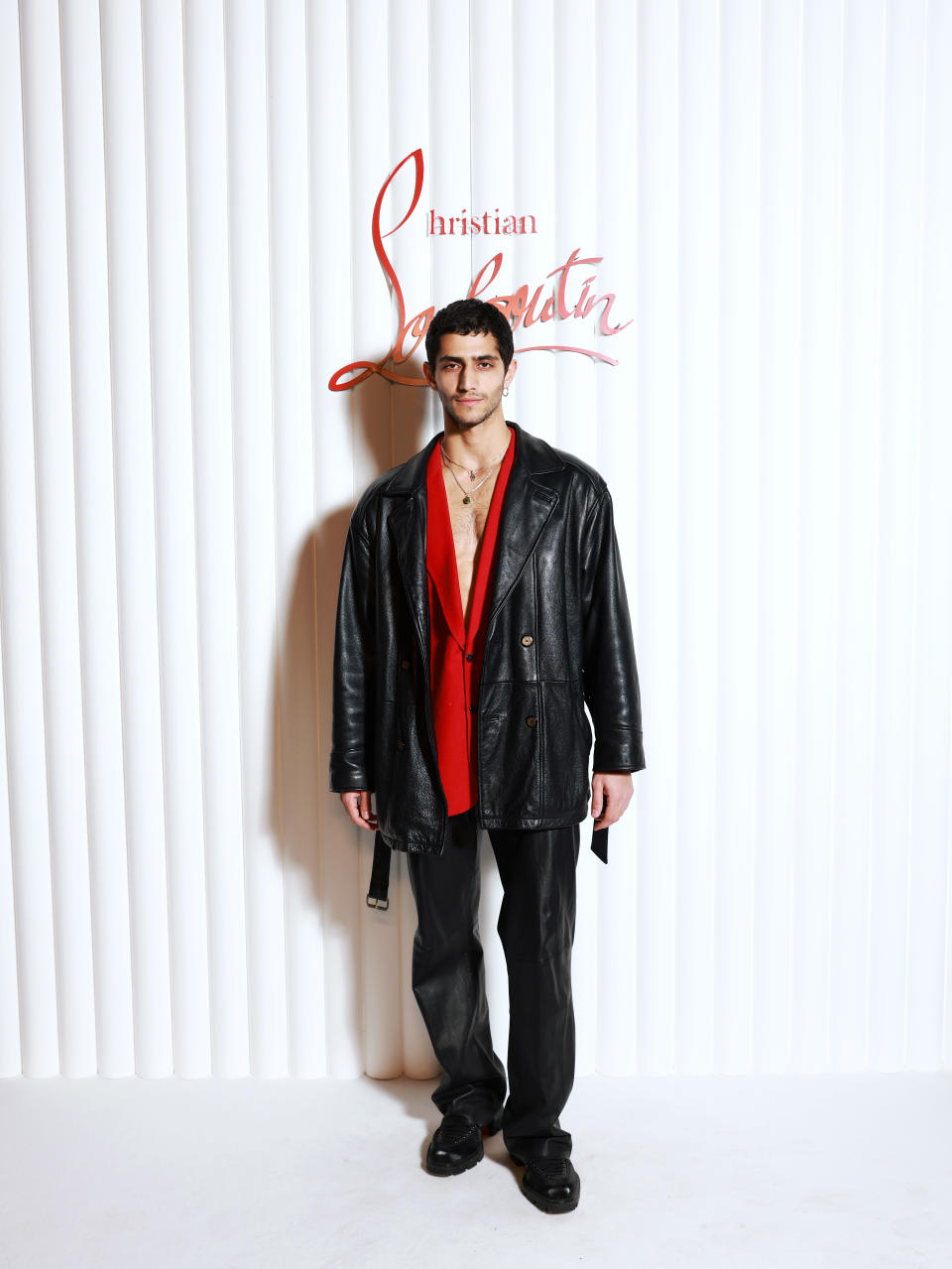 Ahmad Kontar at Christian Louboutin’s Fall 2024 Presentation