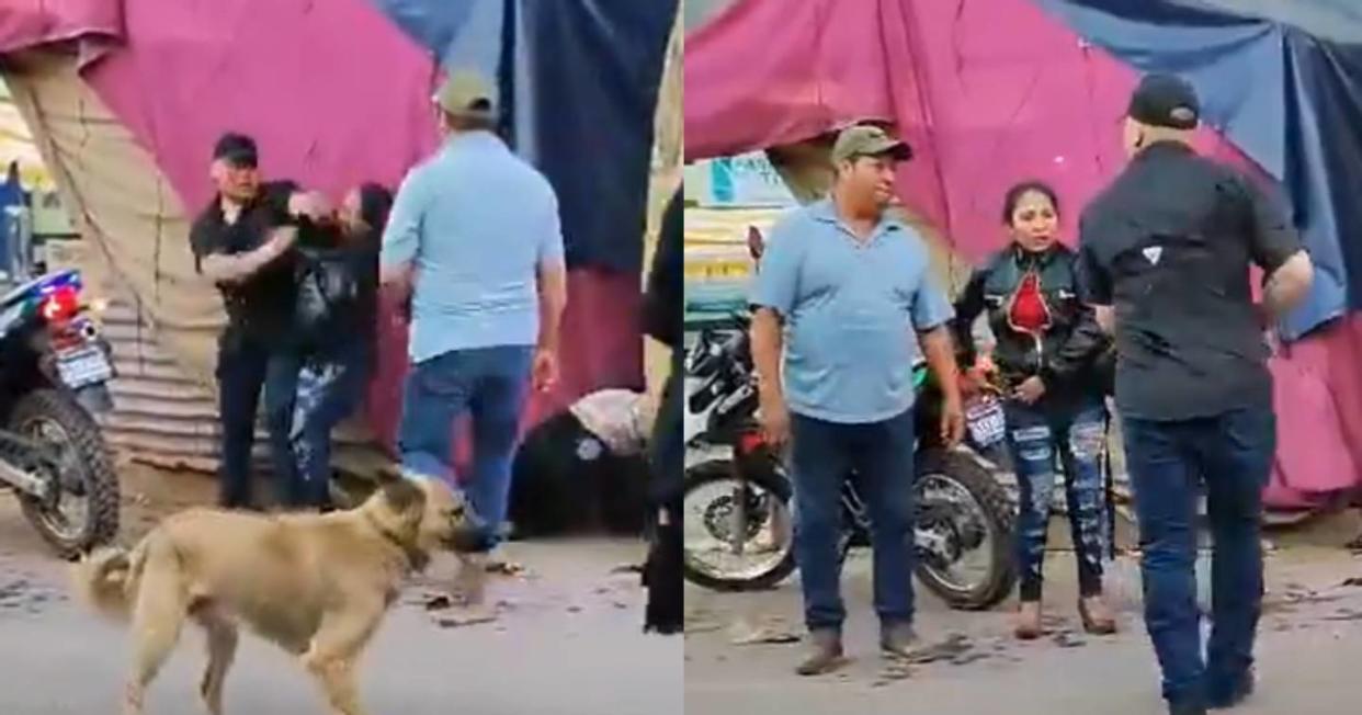 Un hombre defendió a una mujer que era agredida y terminó perdiendo la vida. Foto: captura de video X vía @AlanAlfaroGt