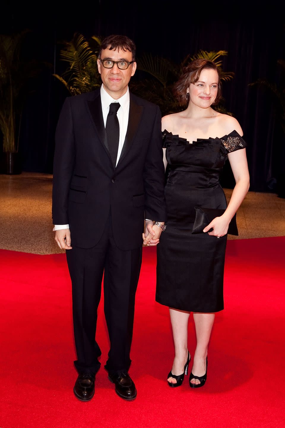 Fred Armisen and Elizabeth Moss