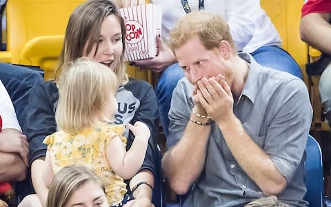 Harry has fun - Credit: Danny Lawson/PA