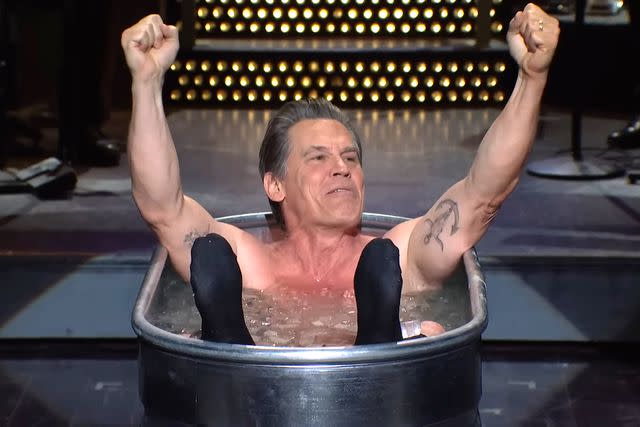 Josh Brolin Strips Down to Just His Underwear During “SNL