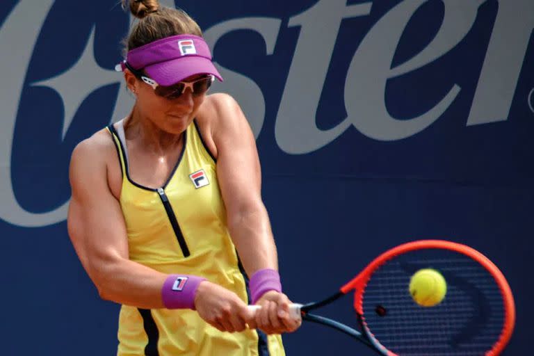 Nadia Podoroska, ganadora de la Copa Oster en Colombia