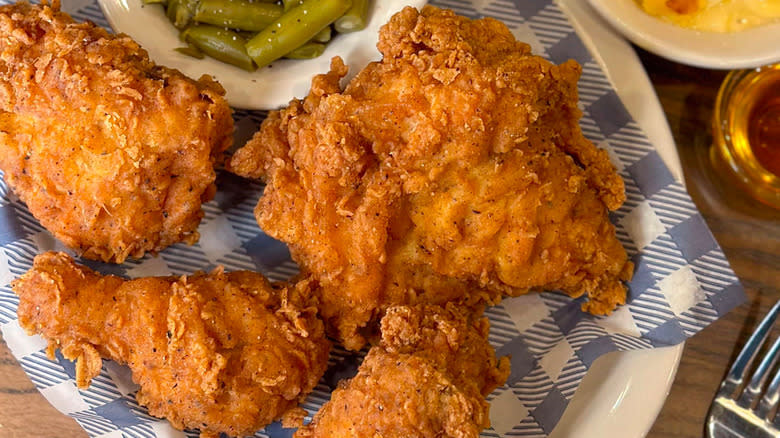 Cracker Barrel Southern fried chicken