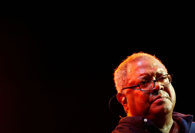 FILE PHOTO: Cuban musician Pablo Milanes performs at a concert in Havana