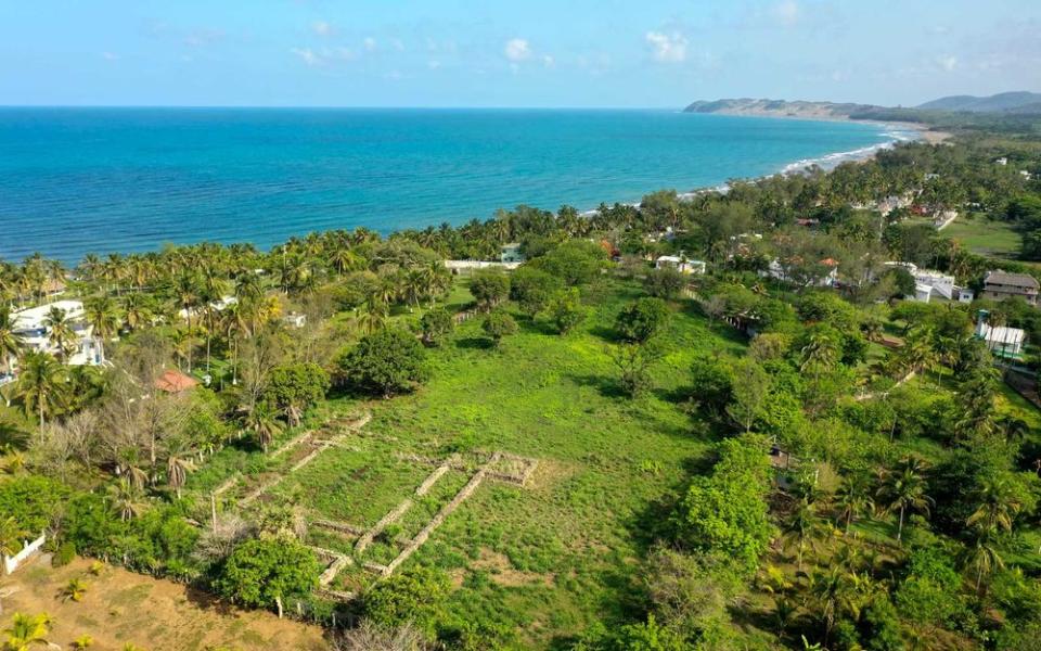 Hernán Cortés' fort in Villa Rica de la Vera Cruz - built in 1519.  It is the first major European structure built in Mexico. Villa Rica or the Rich Town of the True Cross is a town and colony formed by Hernán Cortés in 1519 in order to escape legal obligation to Diego Velázquez, the Governor of Cuba and sponsor of Cortés' expedition.  By forming the town, Cortés was answerable only to Charles V, the King of Spain.  It is here that Cortés' conquest of Mexico formally began and here that he scuttled his fleet to prevent a mutiny by his men in July of 1519. | Courtesy of Jonathan Kingston