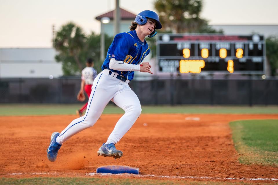 Vero Beach hosts Martin County in a high school baseball game Wednesday, April 17, 2024.