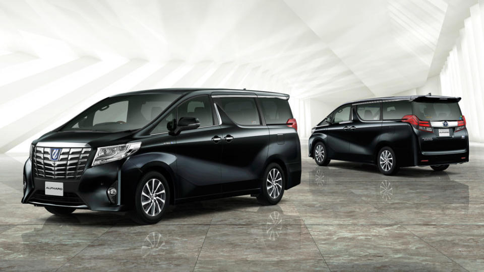 蔡易餘事發時乘坐的車輛為Toyota Alphard。(圖片來源/ Toyota)