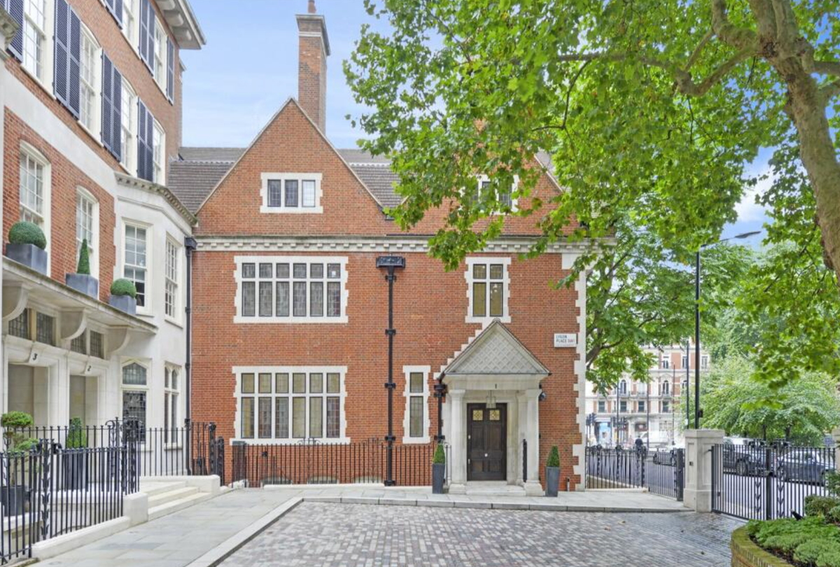 £500,000 price cut: this seven-bedroom, Grade II-listed house on Lygon Place, Belgravia was first listed in January this year for £19.5m. Ten months later it's been reduced to £19m through Chestertons (Chestertons)