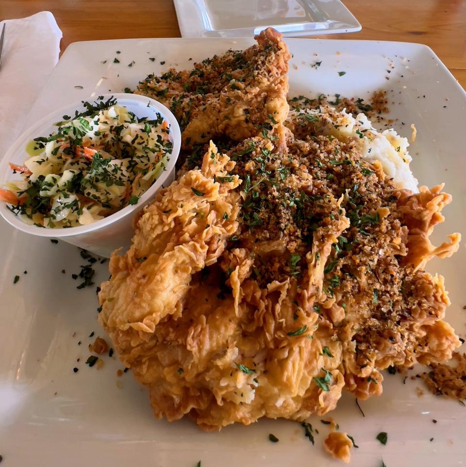 Cajun sweet fried chicken at Ski Beach Bar & Grill in Leesburg.