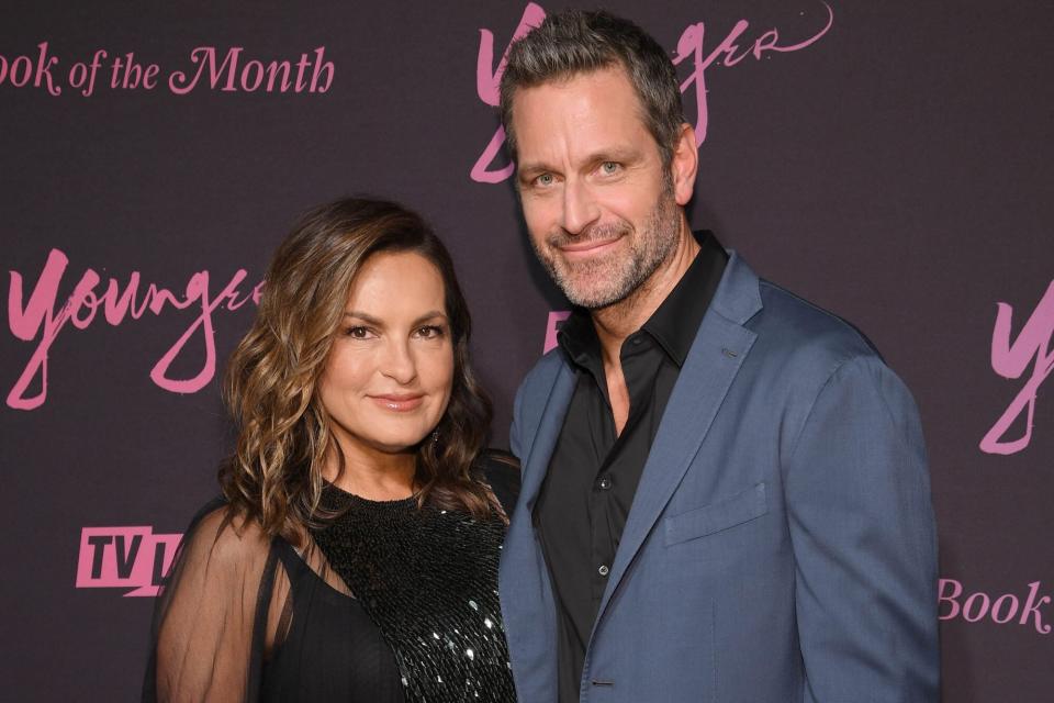 NEW YORK, NEW YORK - JUNE 04: Mariska Hargitay and Peter Hermann attend "Younger" Season 6 New York Premiere at William Vale Hotel on June 04, 2019 in New York City. (Photo by Dimitrios Kambouris/Getty Images)