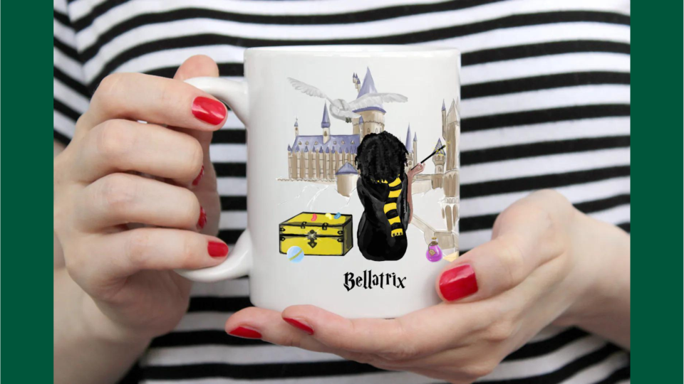Best Harry Potter gifts: A custom wizard mug