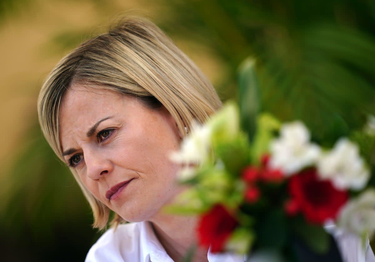 Anger: Susie Wolff (PA)