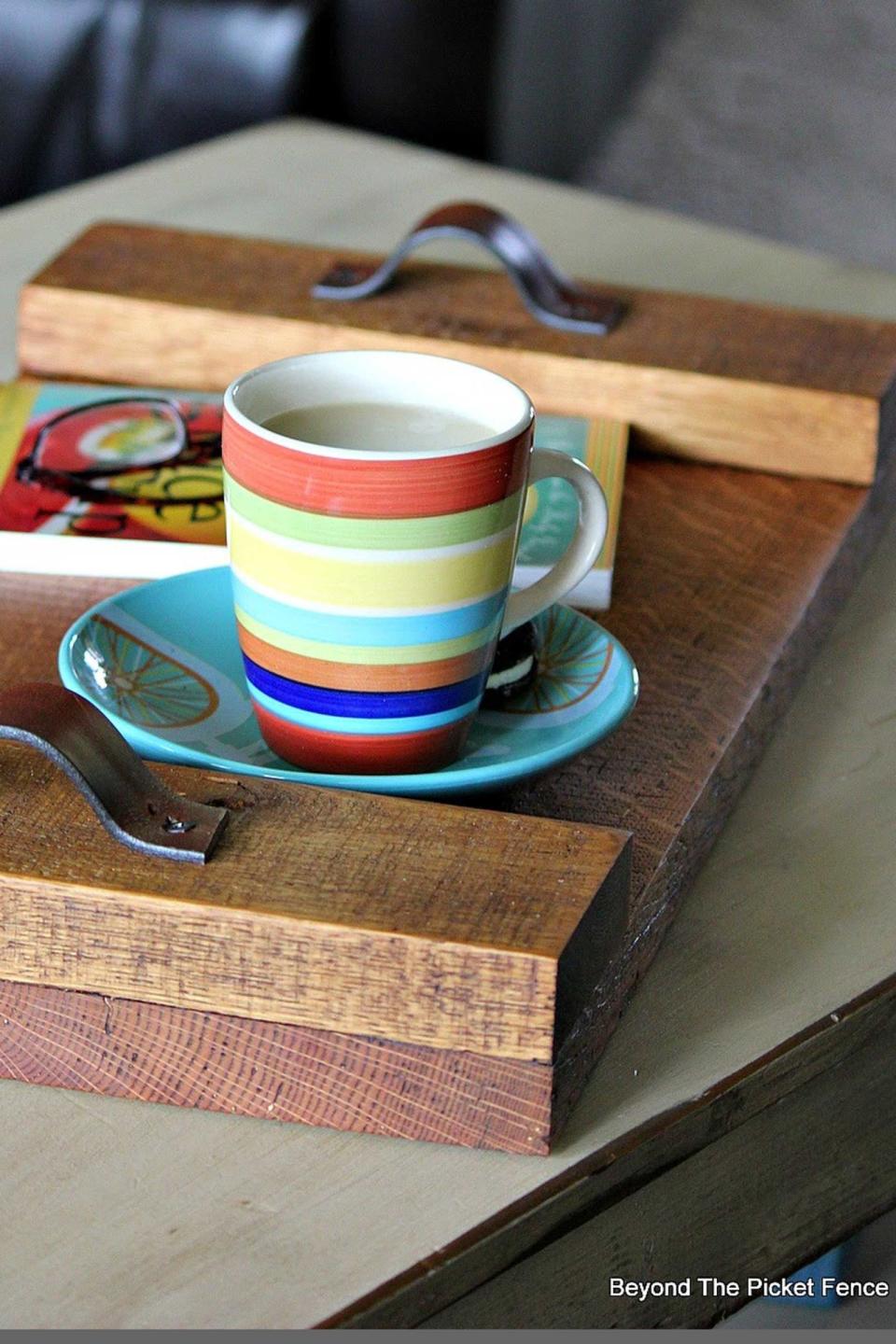 Reclaimed Wood Serving Tray