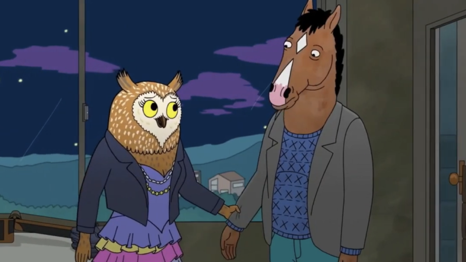 Bojack and Wanda breaking up in Bojack Horseman