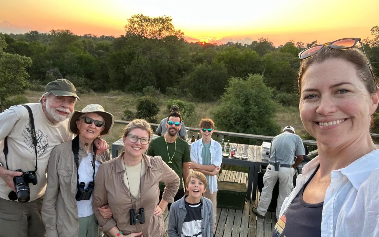 Retired photographic librarian Alan Thomas booked a South African safari for his children and grandchildren to celebrate his 80th birthday