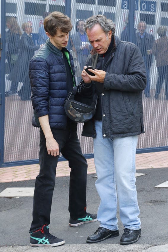 José Coronado con su hijo Nicolás