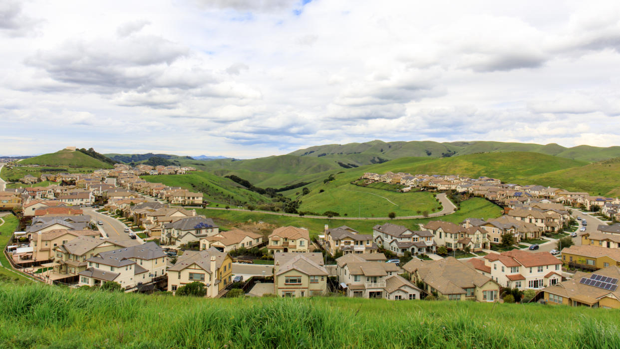 Dublin Hills Regional Park, Alameda County, California, USA.