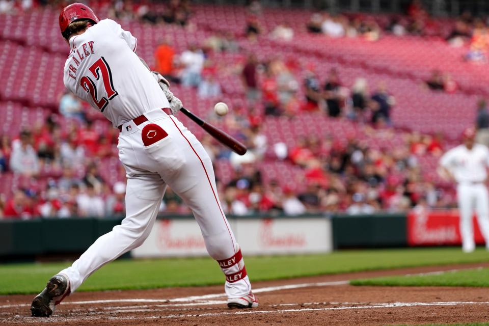 Cincinnati Reds outfielder Jake Fraley has struggled at the plate since he came down with a significant case of bronchitis.