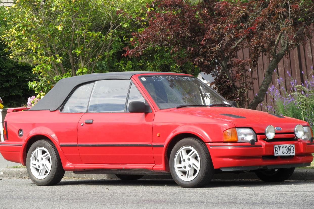 1987 Ford Escort XR3i Cabriolet