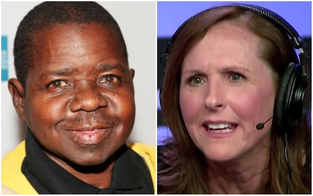 Gary Coleman and Molly Shannon. (Photo: Getty/YouTube)