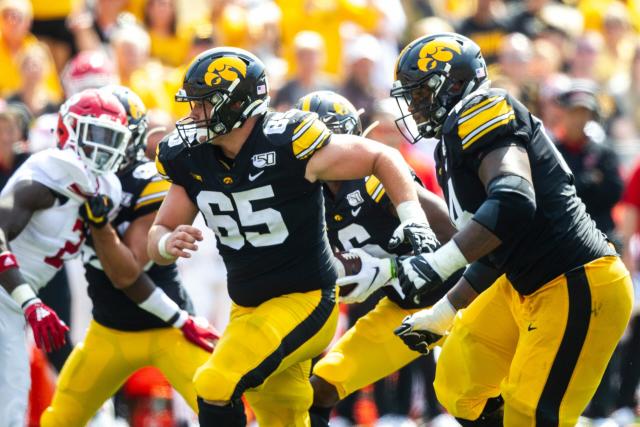 Hawkeyes' offensive linemen headline Pro Football Focus' All-College team  of last decade