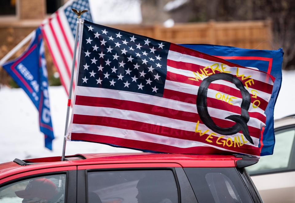 QAnon flag