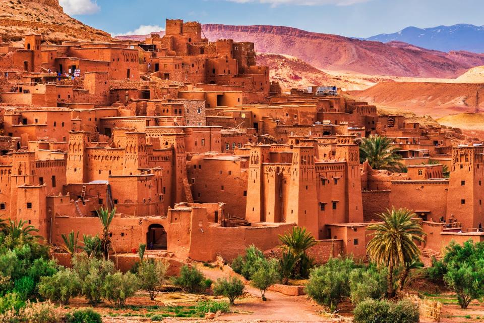 ait benhaddou ancient city in morocco north africa