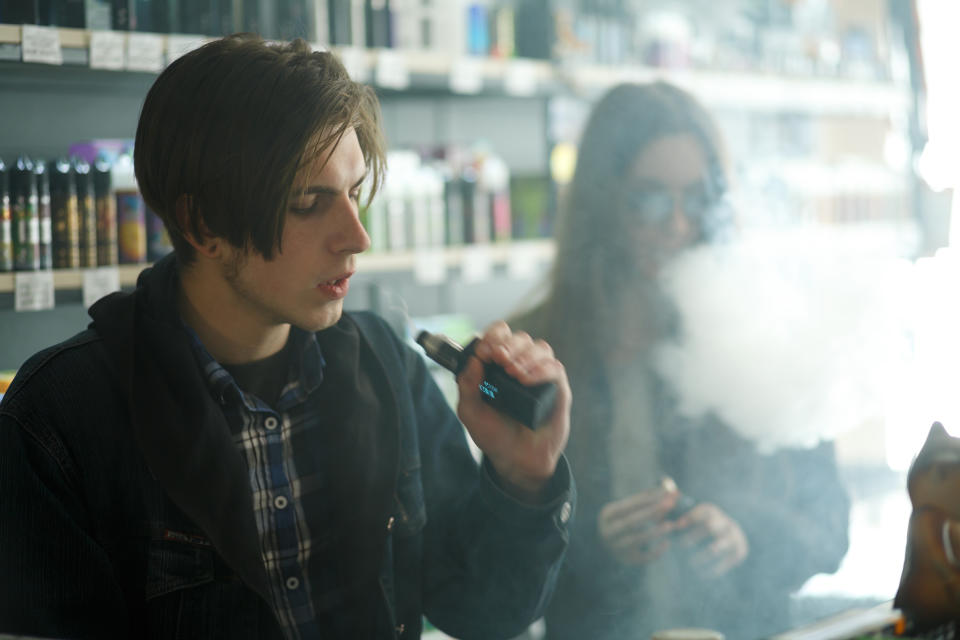Canada has some of the highest teen vaping rates in the world, according to Health Canada data released earlier this year. (Photo via Getty Images)