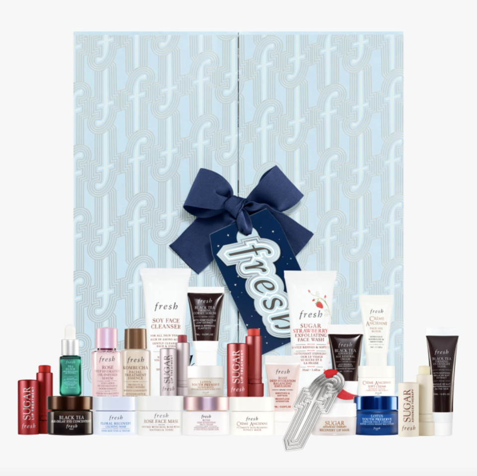 <p><a href="https://go.redirectingat.com?id=74968X1596630&url=https%3A%2F%2Fwww.fresh.com%2Fus%2Fgifting%2Fadvent-calendar-skincare-set-H00007419.html&sref=https%3A%2F%2Fwww.townandcountrymag.com%2Fstyle%2Ffashion-trends%2Fnews%2Fg2970%2Ffancy-advent-calendars%2F" rel="nofollow noopener" target="_blank" data-ylk="slk:Shop Now;elm:context_link;itc:0;sec:content-canvas" class="link ">Shop Now</a></p><p>Advent Calendar Skincare Set</p><p>fresh.com</p><p>$350.00</p>