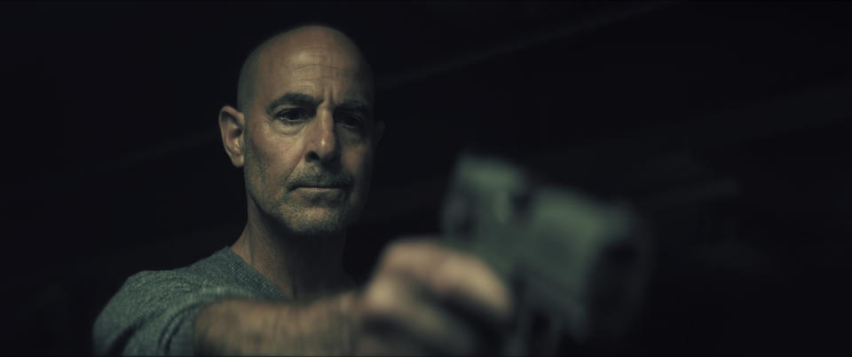 Bernard Orlick (Stanley Tucci) in Citadel. (Prime Video)