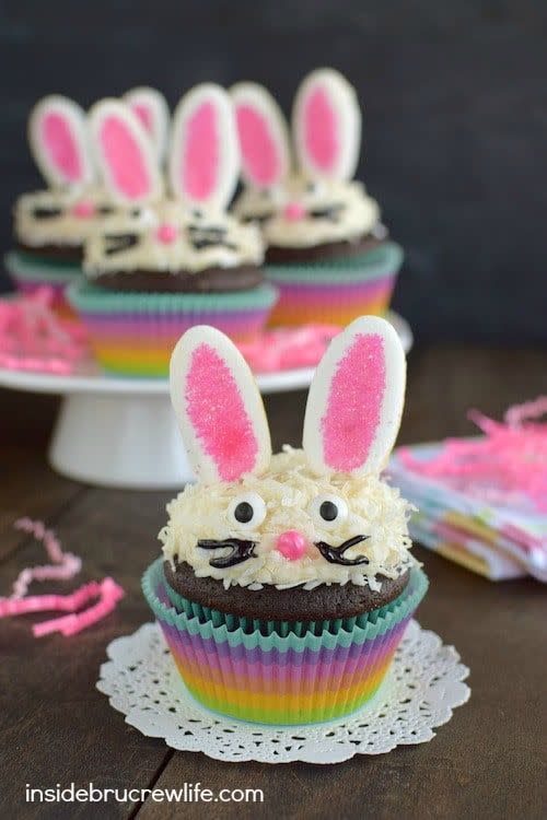 3) Bunny Cupcakes