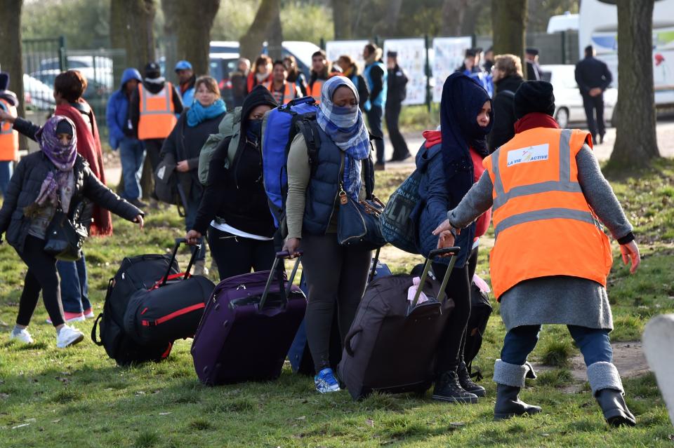 Many Leave voters, it’s thought, were swayed by images of the refugee crisis (PHILIPPE HUGUEN/AFP/Getty Images)