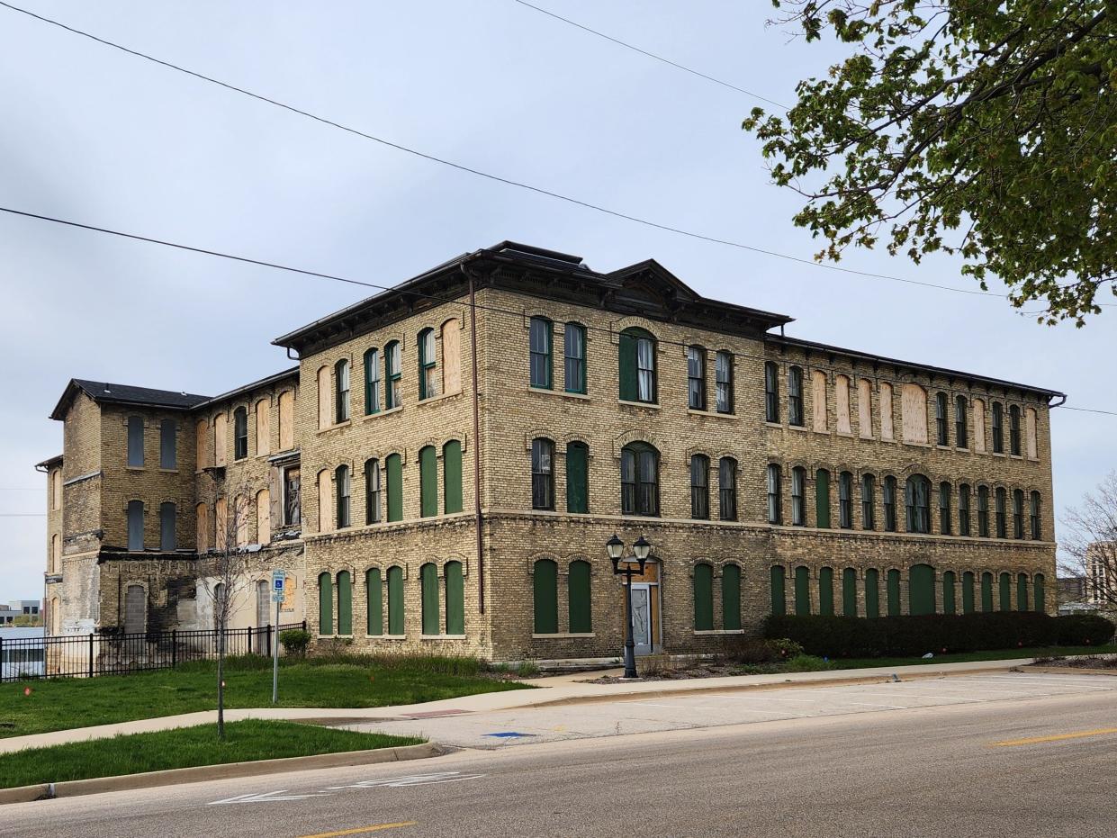 Rockford has agreed to sell the historic former Watch Factory, 325 S. Madison St., seen Monday, April 22, 2024, to Oliver Emerson Development for $55,000. The developer plans to rehabilitate the building into 24 market rate apartments.