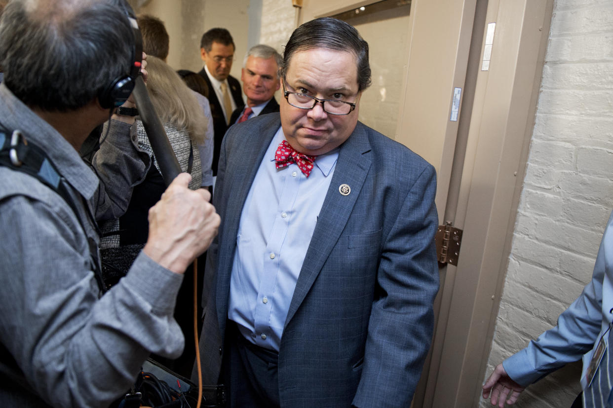 Ah, Blake Farenthold. You are the story that keeps on giving. Not in a good way, though. (Photo: Tom Williams via Getty Images)