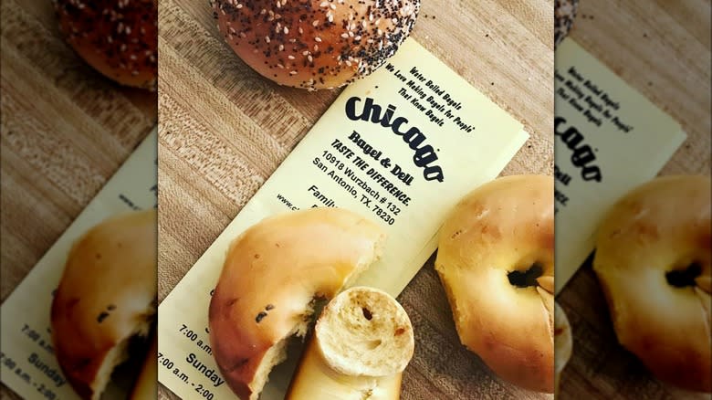 Chicago Bagel and Deli brochure