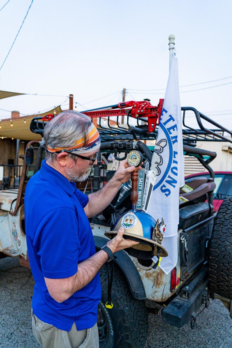 Neal Hickey is the new committee chair for the Exeter Lions Club annual Brewfest. He is taking over for Terry Miller, who started the event and helped run it for the past 27 years.