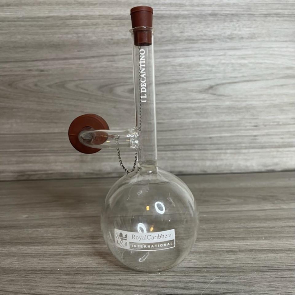 Royal Caribbean decanter