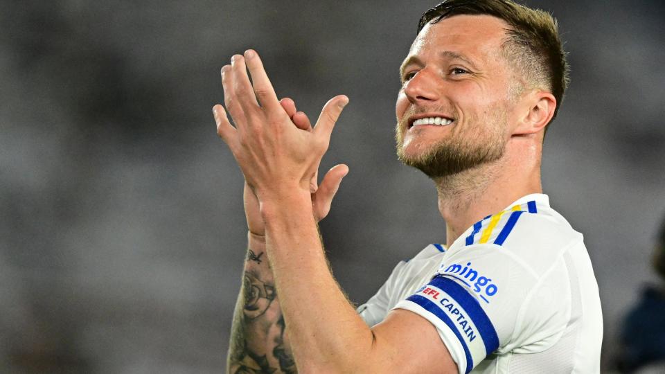 Leeds United captain Liam Cooper