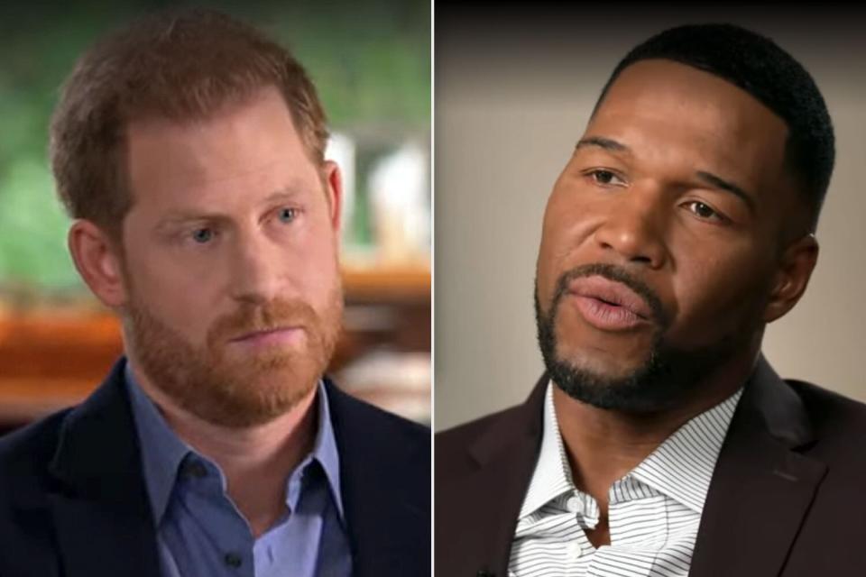 Prince Harry is sitting for an interview with Michael Strahan on ABC News Live