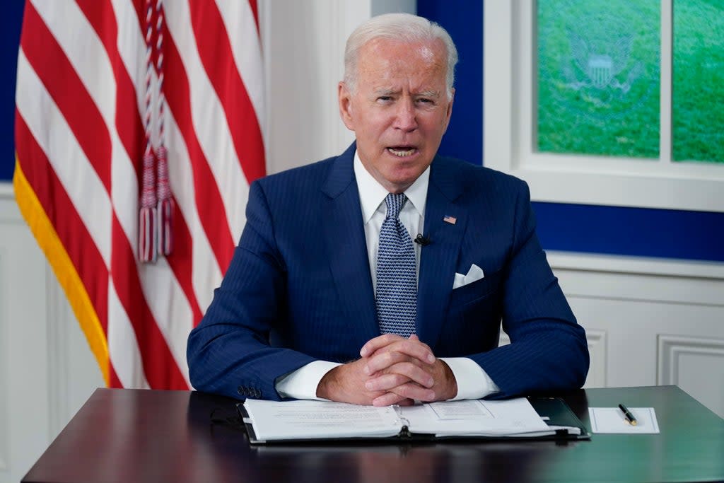 Biden (Copyright 2021 The Associated Press. All rights reserved)