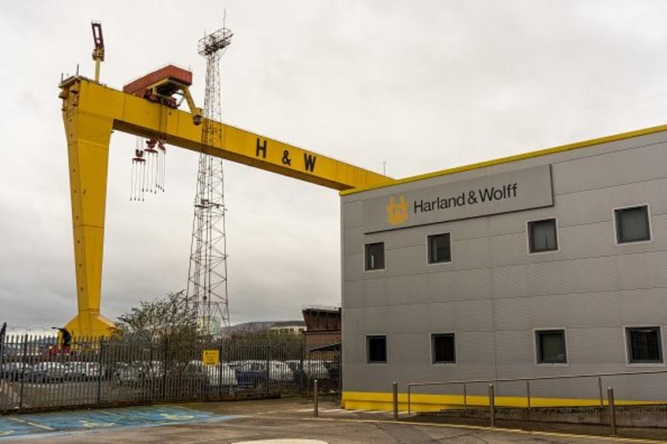 Harland and Wolff has been fighting to stave off collapse since the new Labour government said it wouldn't guarantee a £200m loan from its lenders.