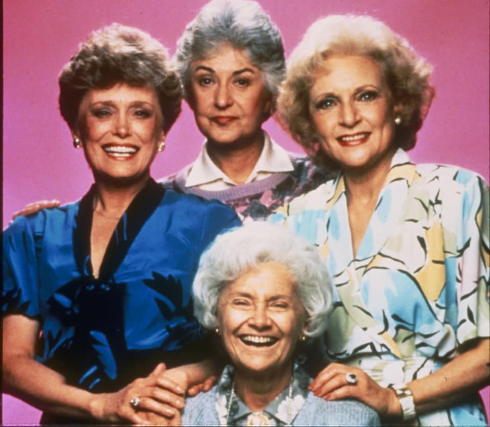 <p>Dorothy, Blanche, Rose, and Sophia are four older single women who share a house in Miami. In an industry where young women and older men dominate the airwaves, it is still uncommon to see a group of older women who aren’t minor characters, like grandmothers, with one or two lines. The show hit on many topics that were considered controversial at the time, from assisted suicide to gay marriage to teen pregnancy and, of course, bonding over cheesecake. <i>(Source: Getty Images)</i></p>