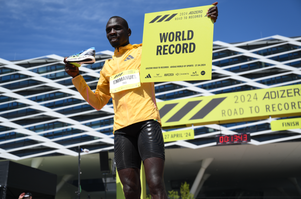 Emmanuel Wanyonyi於男子1英里賽刷新世界紀錄。